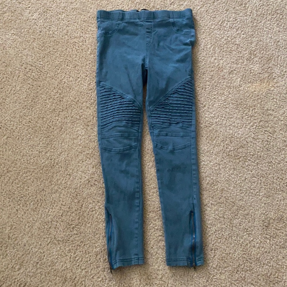 Beulah green jeggings